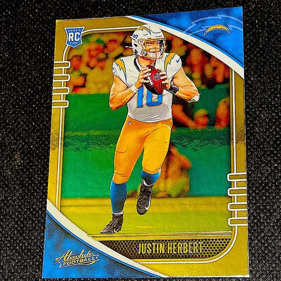 JUSTIN HERBERT RC CARD!!! SCORE!! - Picture 6 of 6